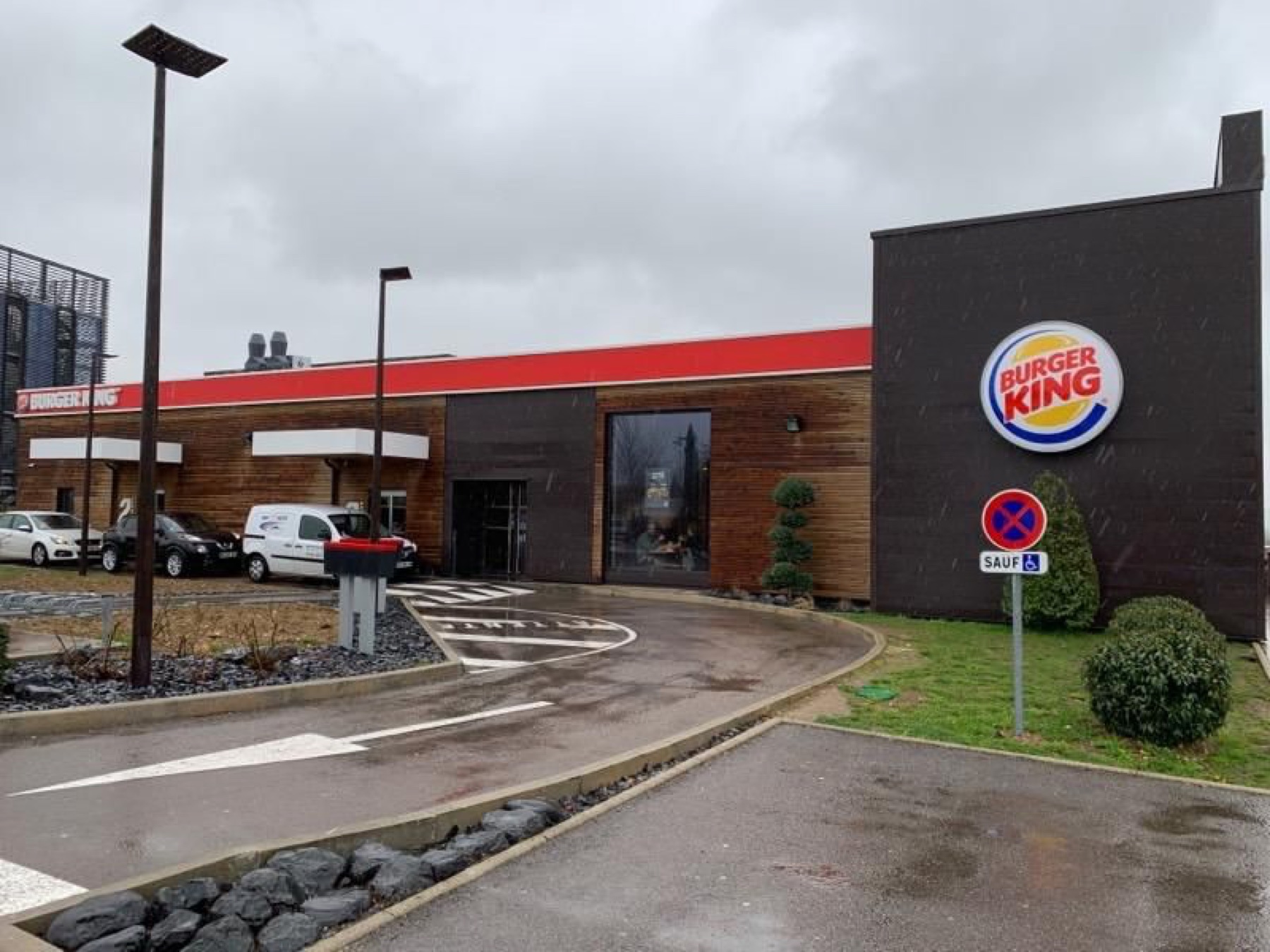 Burger King commercial property in France